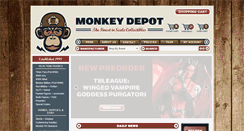 Desktop Screenshot of monkeydepot.com